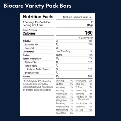 15G Protein Bars Variety Pack (7-Count) - Triathlete Store