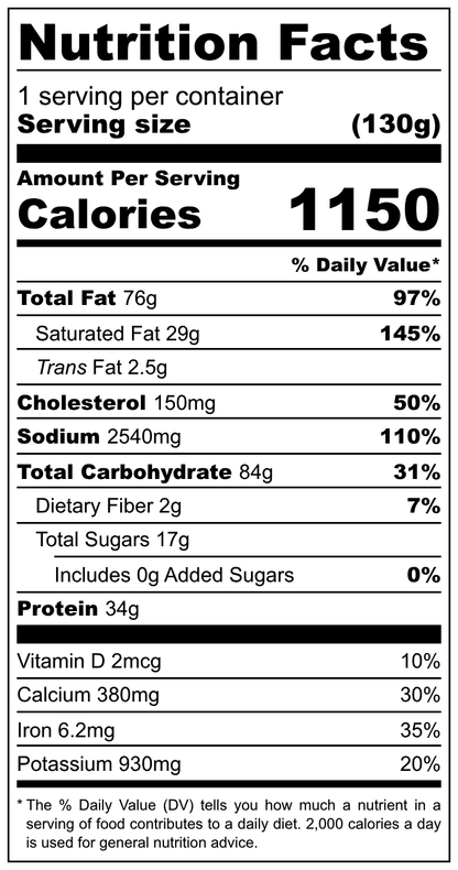 FOUNDATION Outdoors Biscuits & Gravy Meal