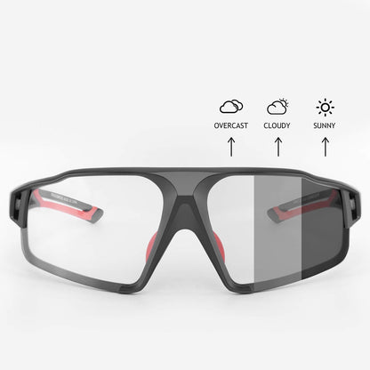 ROCKBROS Photochromic Cycling Glasses UV400 Lens