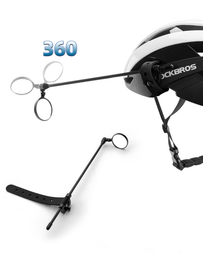 ROCKBROS Bike Helmet Mirror Detachable Fixing Way ycling Mirror
