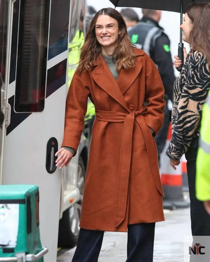 Black Doves Keira Knightley Coat