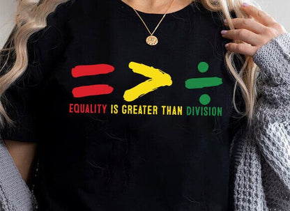 Black History Month Unisex Bamboo/Cotton Graphic T-Shirt