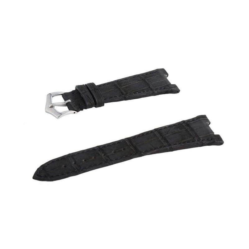 Black Nubuck Alligator Strap Patek Philippe Compatible