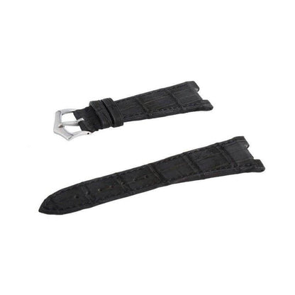 Black Nubuck Alligator Strap Patek Philippe Compatible