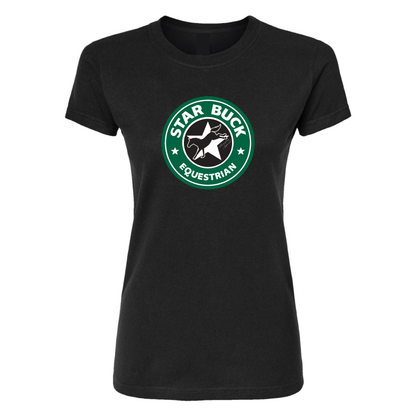 Starbuck Equestrian Tee: Black
