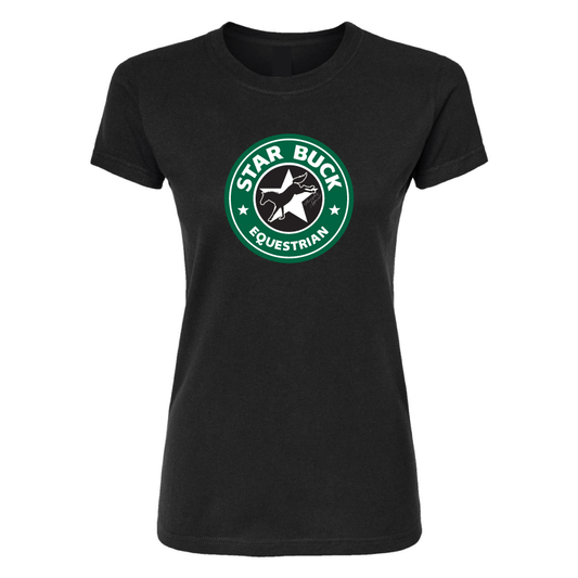 Starbuck Equestrian Tee: Black