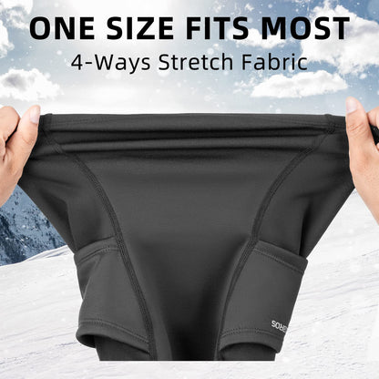 ROCKBROS Balaclava Ski Mask, Windproof Thermal Winter Neck Warmer Hood for Men  Women