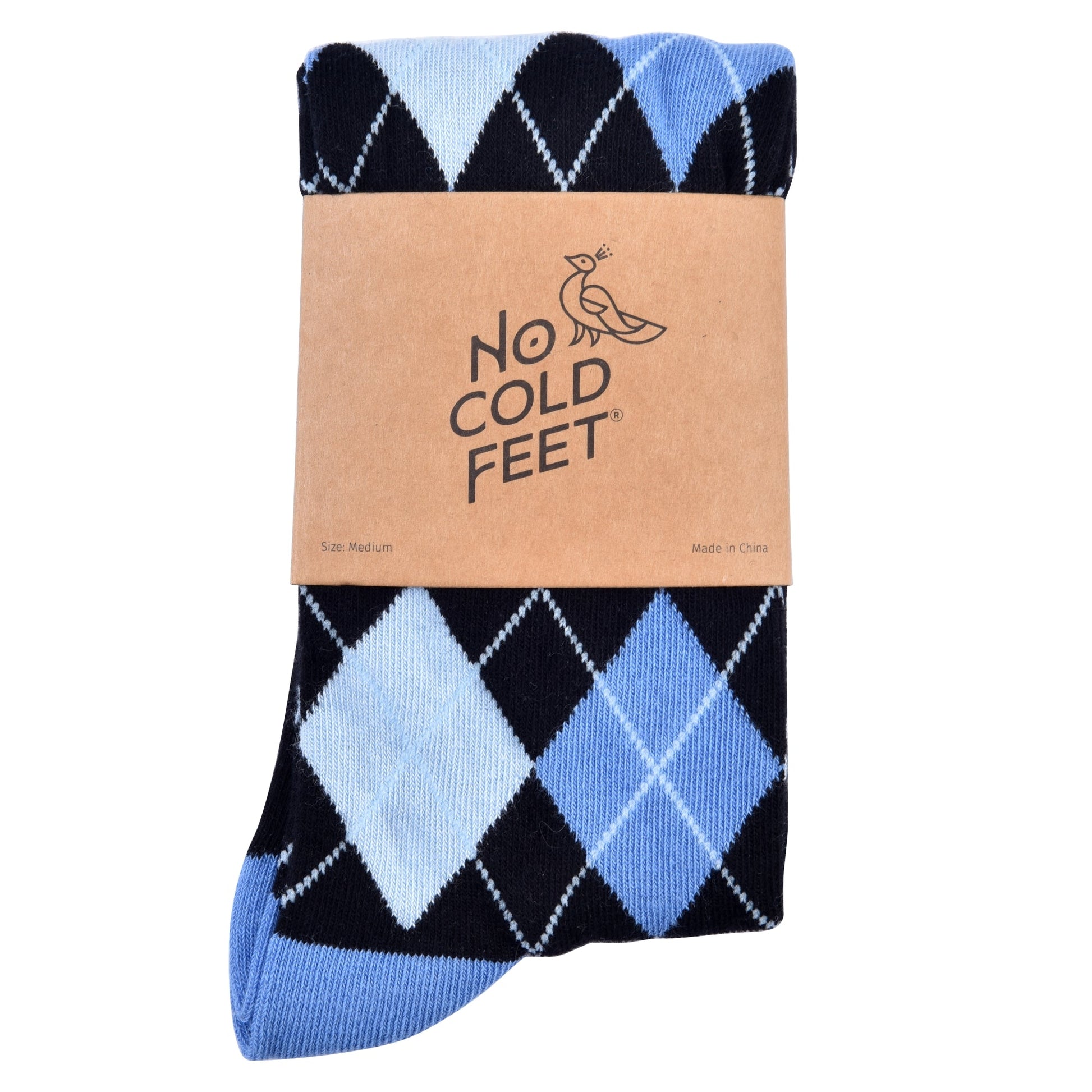 Black and Blue Argyle Socks - Triathlete Store