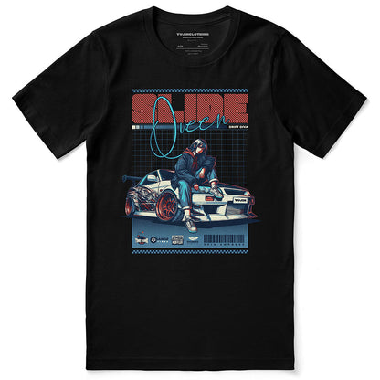 Slide Queen Car T-Shirt
