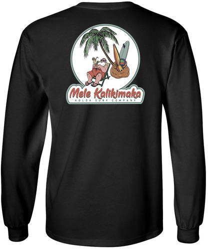 Koloa Chillin Santa Long Sleeve T-Shirt