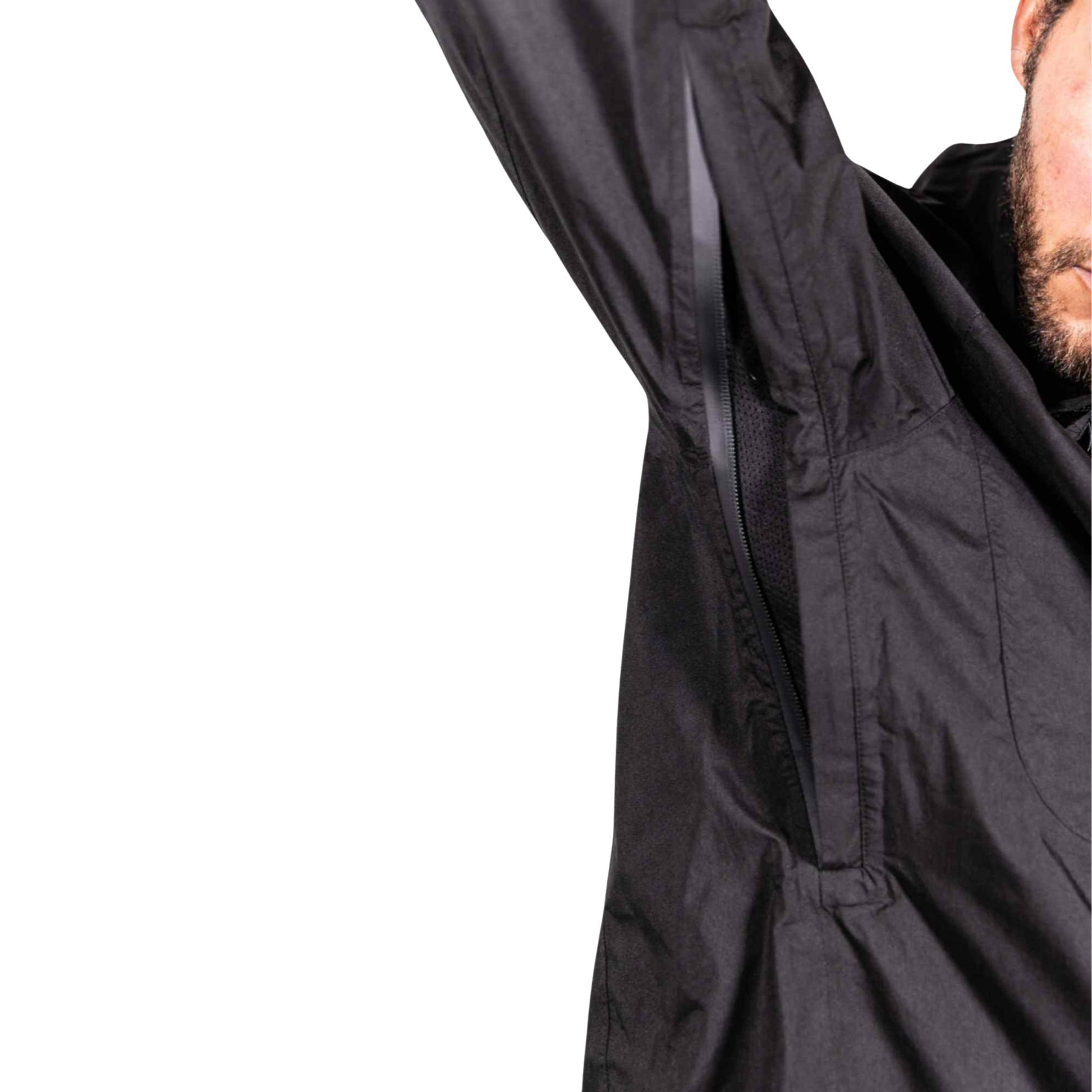 Black Fin - Waterproof Rain Jacket With A Waterproof Pocket - Triathlete Store