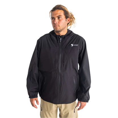 Black Fin - Waterproof Rain Jacket With A Waterproof Pocket - Triathlete Store