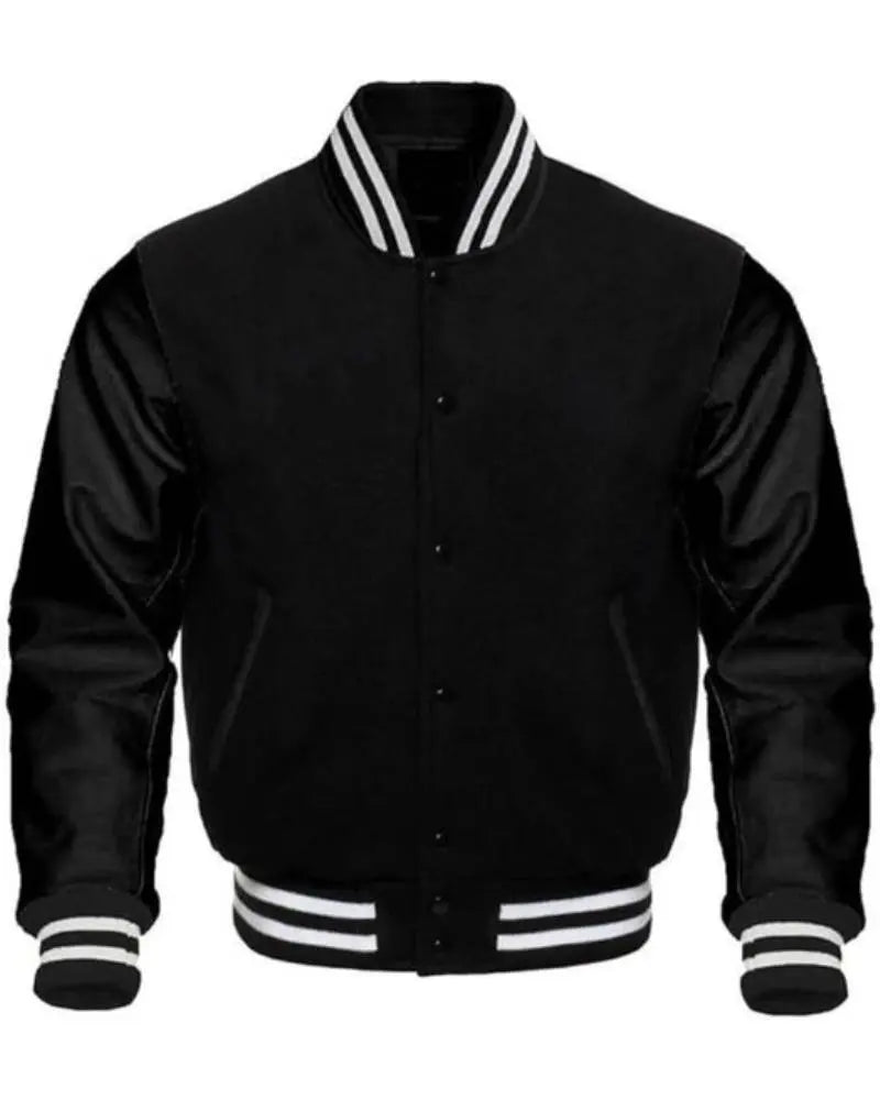 Black Varsity Jacket