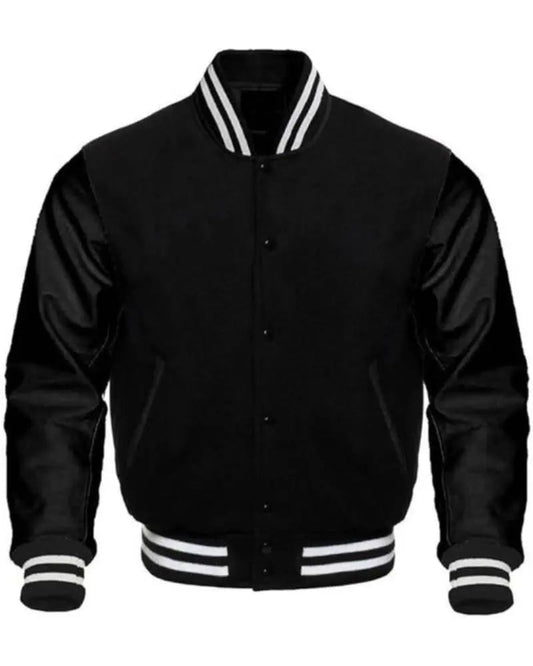 Black Varsity Jacket