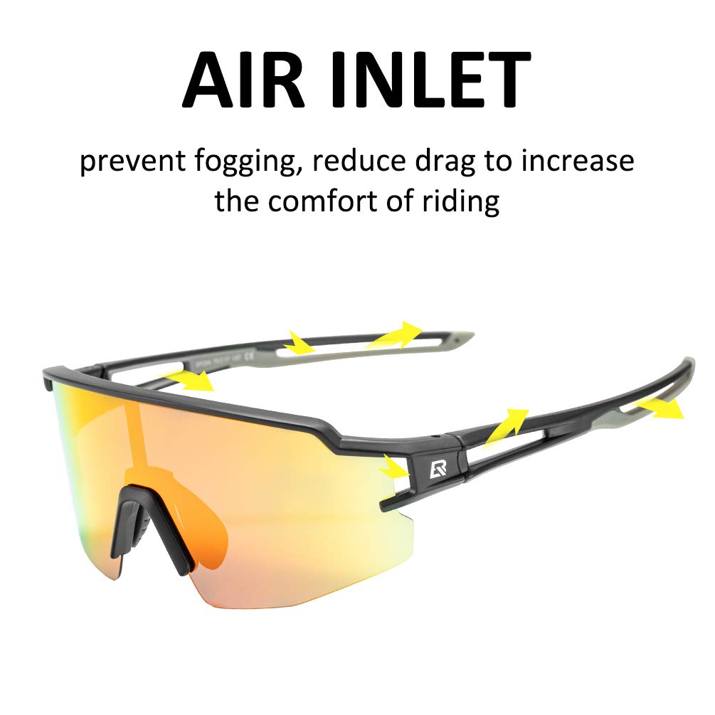 ROCKBROS-Ultralight Polarised Sports Sunglasses 22g