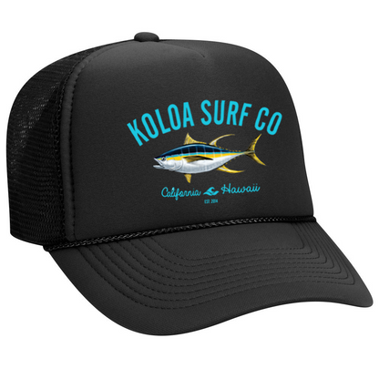 Koloa Yellowfin Foam Trucker Hat