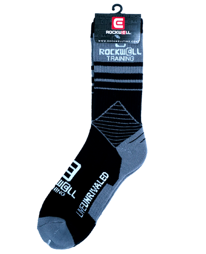 Rockwell Training Black/Gray Socks