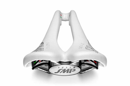 Selle SMP Blaster Saddle with Carbon Rails (White)