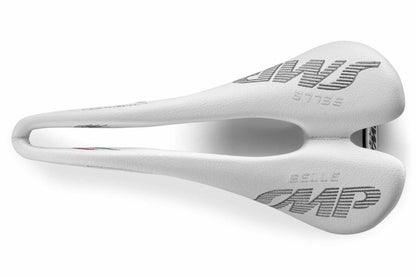 Selle SMP Blaster Saddle with Carbon Rails (White)