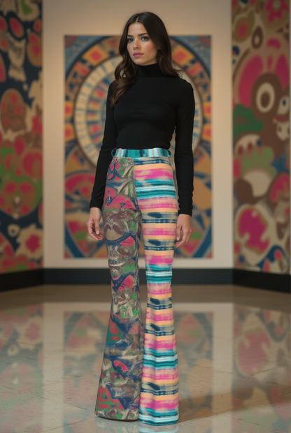 Blicky Kitten Bell Bottom Jeans