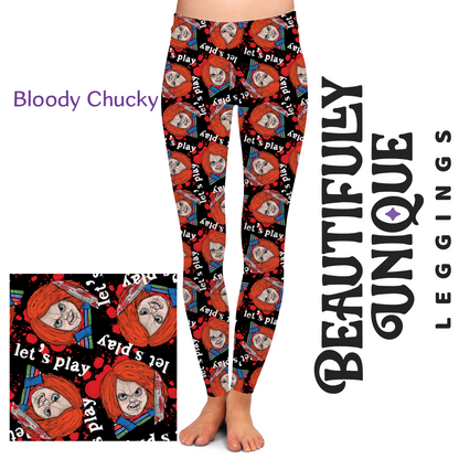 Bloody Chucky (Semi-Exclusive) - High-quality Handcrafted Vibrant Leggings