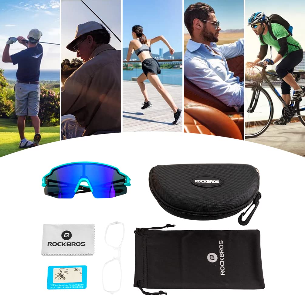 ROCKBROS-Ultralight Polarised Sports Sunglasses 22g