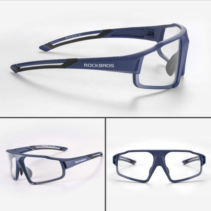 ROCKBROS Photochromic Cycling Glasses UV400 Lens