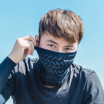 ROCKBROS Cooling Neck Gaiter Face Mask Fishing Scarf Face Cover for Men Women