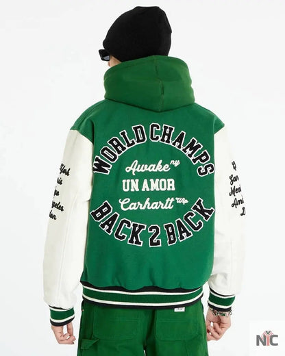 Bomber Awake NY x Carhartt WIP Teddy Jacket