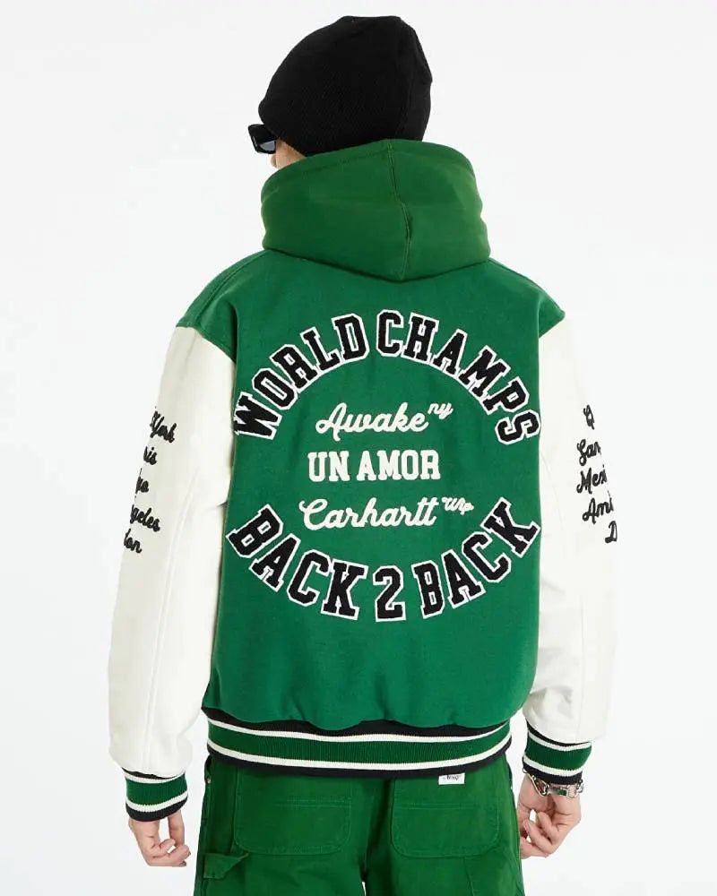 Bomber Awake NY x Carhartt WIP Teddy Jacket