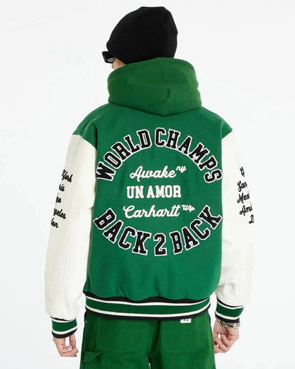 Bomber Awake NY x Carhartt WIP Teddy Jacket