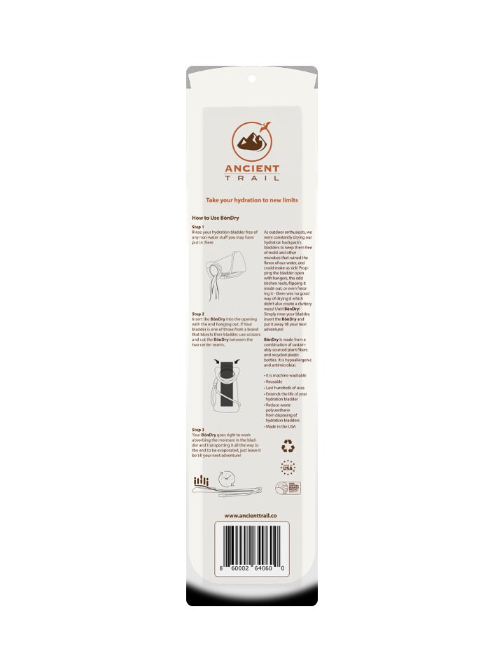 BōnDry - Hydration Bladder Dryer - Triathlete Store