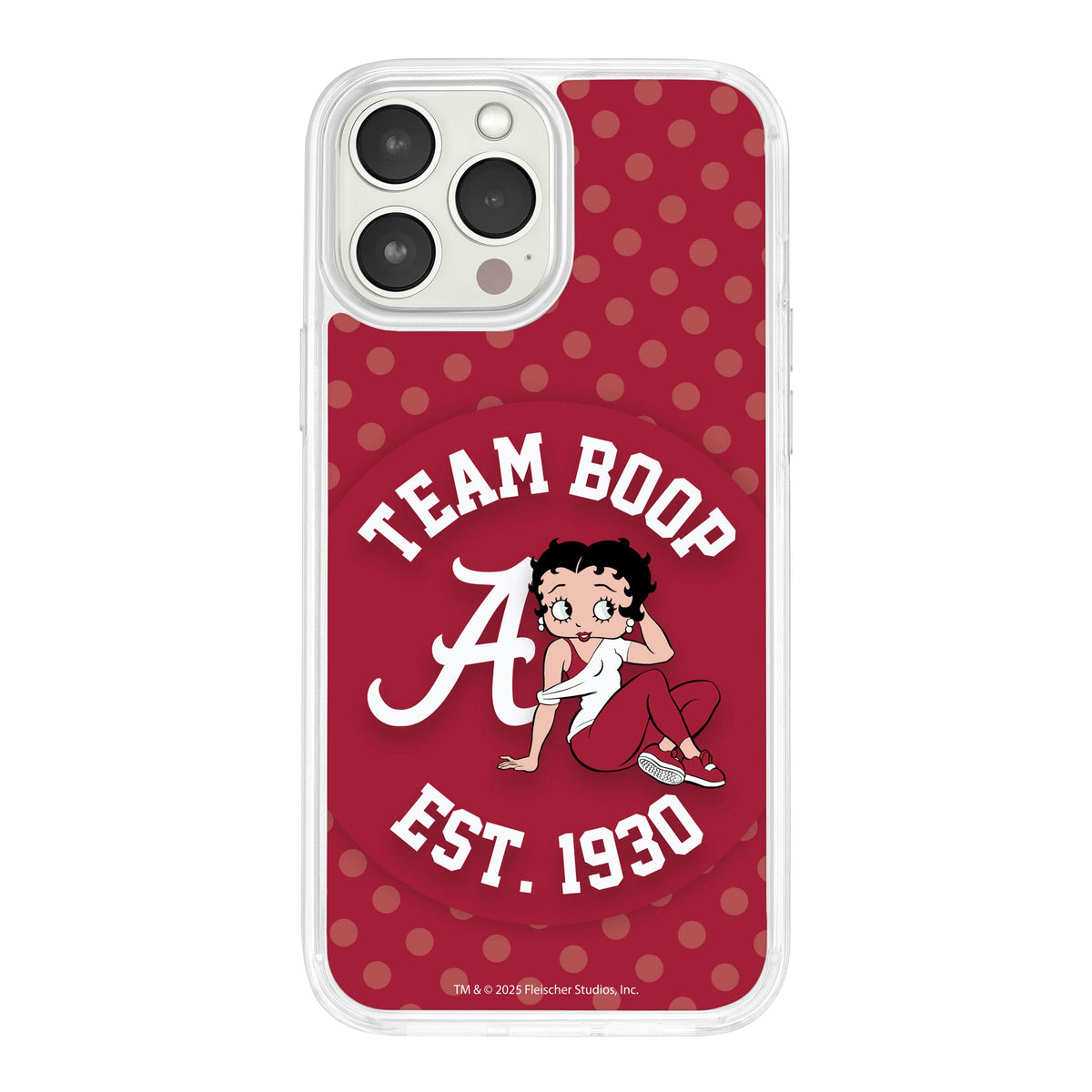 Alabama Crimson Tide X Betty Boop HD Apple iPhone 16 Mag-Safe Phone Case