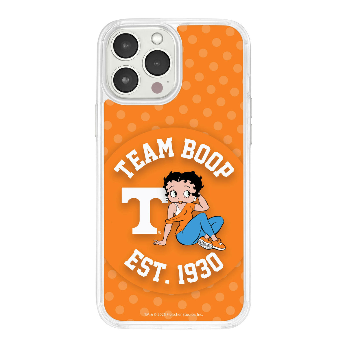Tennessee Volunteers X Betty Boop HD Apple iPhone 15 Mag-Safe Phone Case
