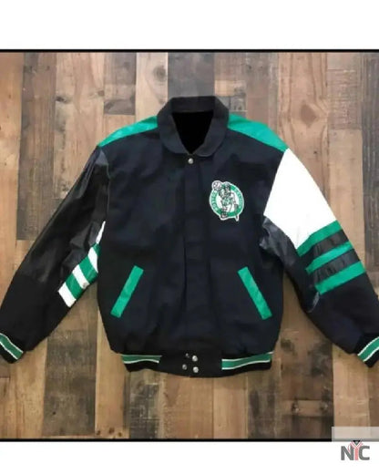 Boston Celtics NBA Jeff Hamilton Varsity Jacket