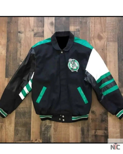 Boston Celtics NBA Jeff Hamilton Varsity Jacket