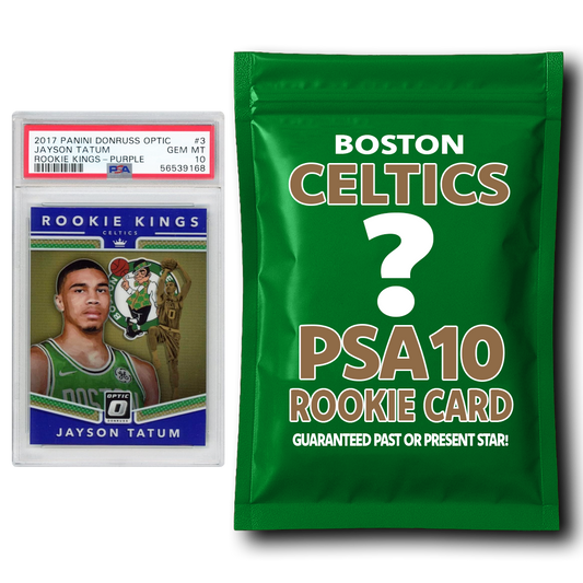 Boston Celtics PSA 10 Graded Rookie Card Mystery Pack