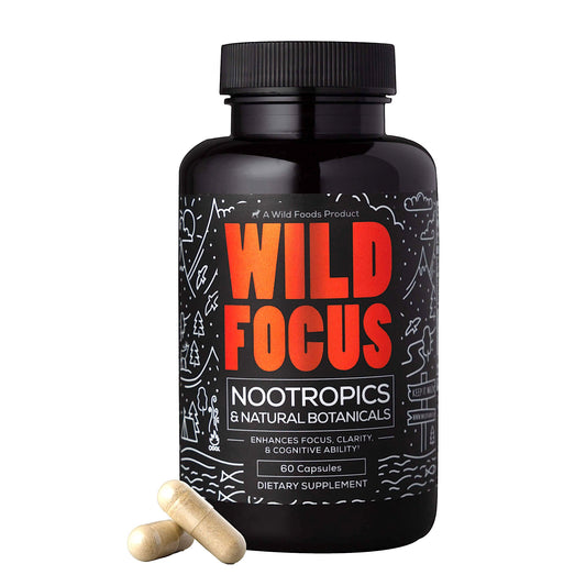 Wholesale Case of 12 - Wild Focus Nootropic Blend