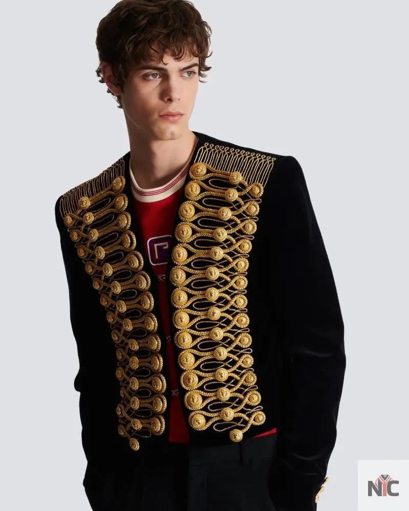 Brandenburg Jacket With Embroidery