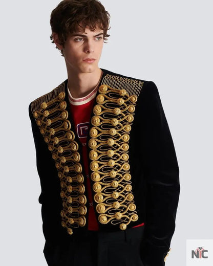 Brandenburg Jacket With Embroidery
