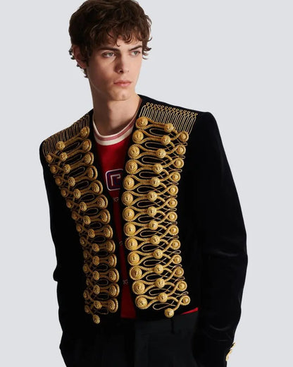 Brandenburg Jacket With Embroidery