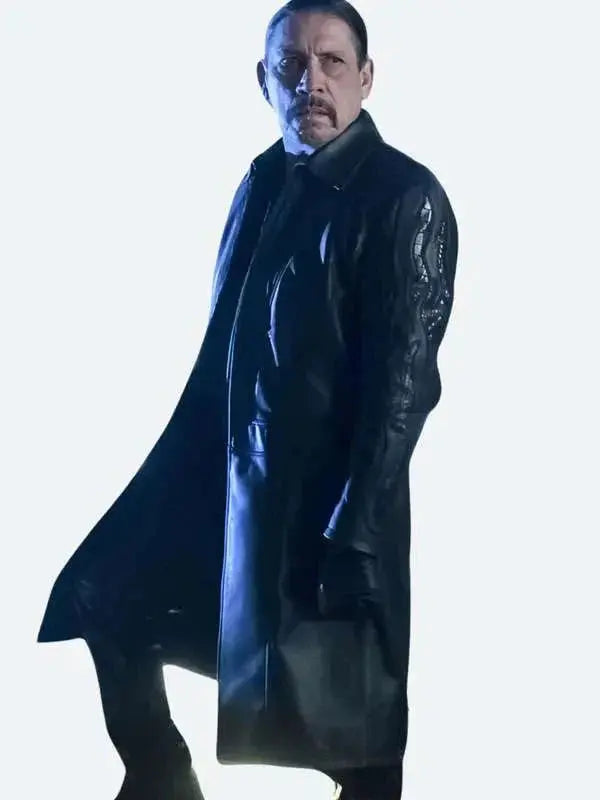 Breacher The Flash S04 Black Leather Coat