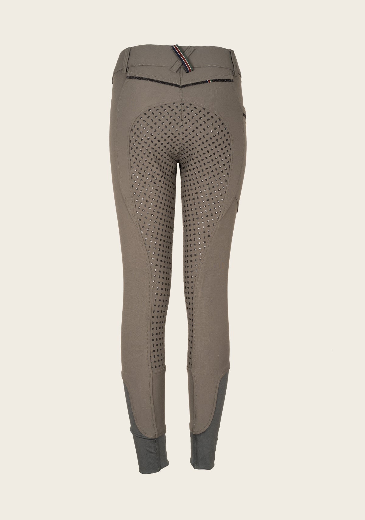 Inspire Full Seat High Waist Dusky Green Bamboo Breeches