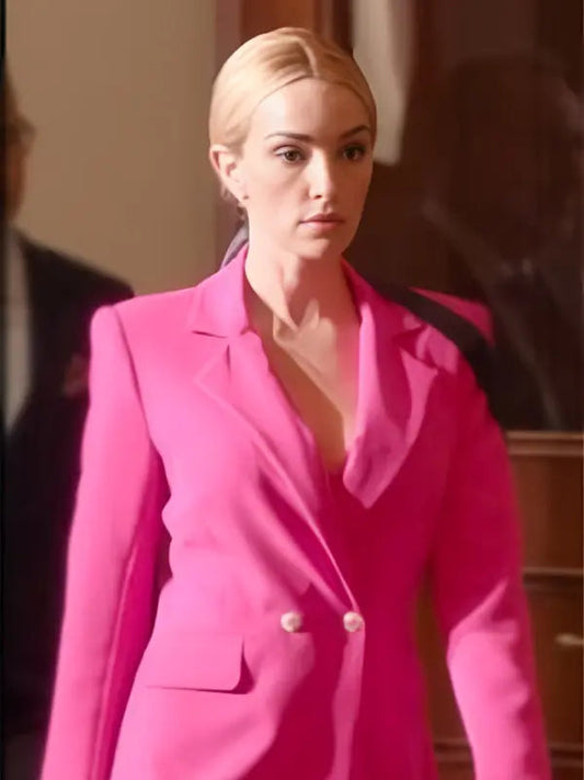 Ginny & Georgia S03 Brianne Howey Pink Blazer
