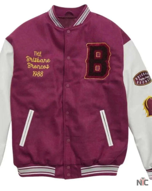 Brisbane Broncos 2023 NRL Varsity Jacket