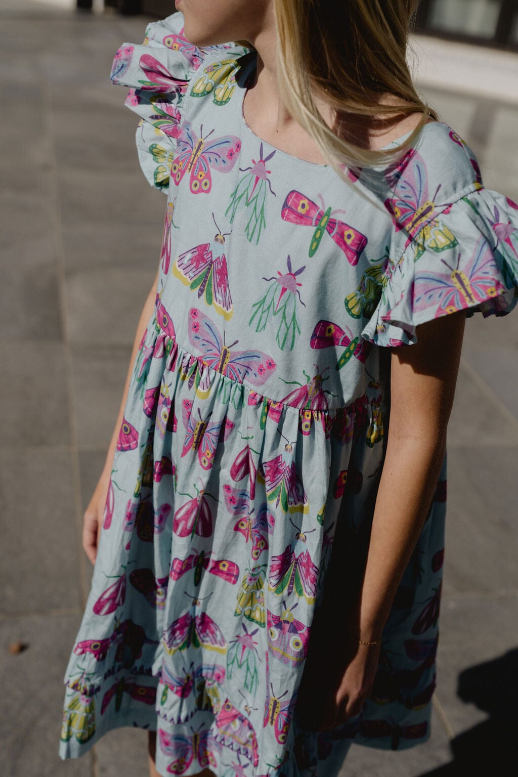 Girls Giana Dress | Meadow Bug