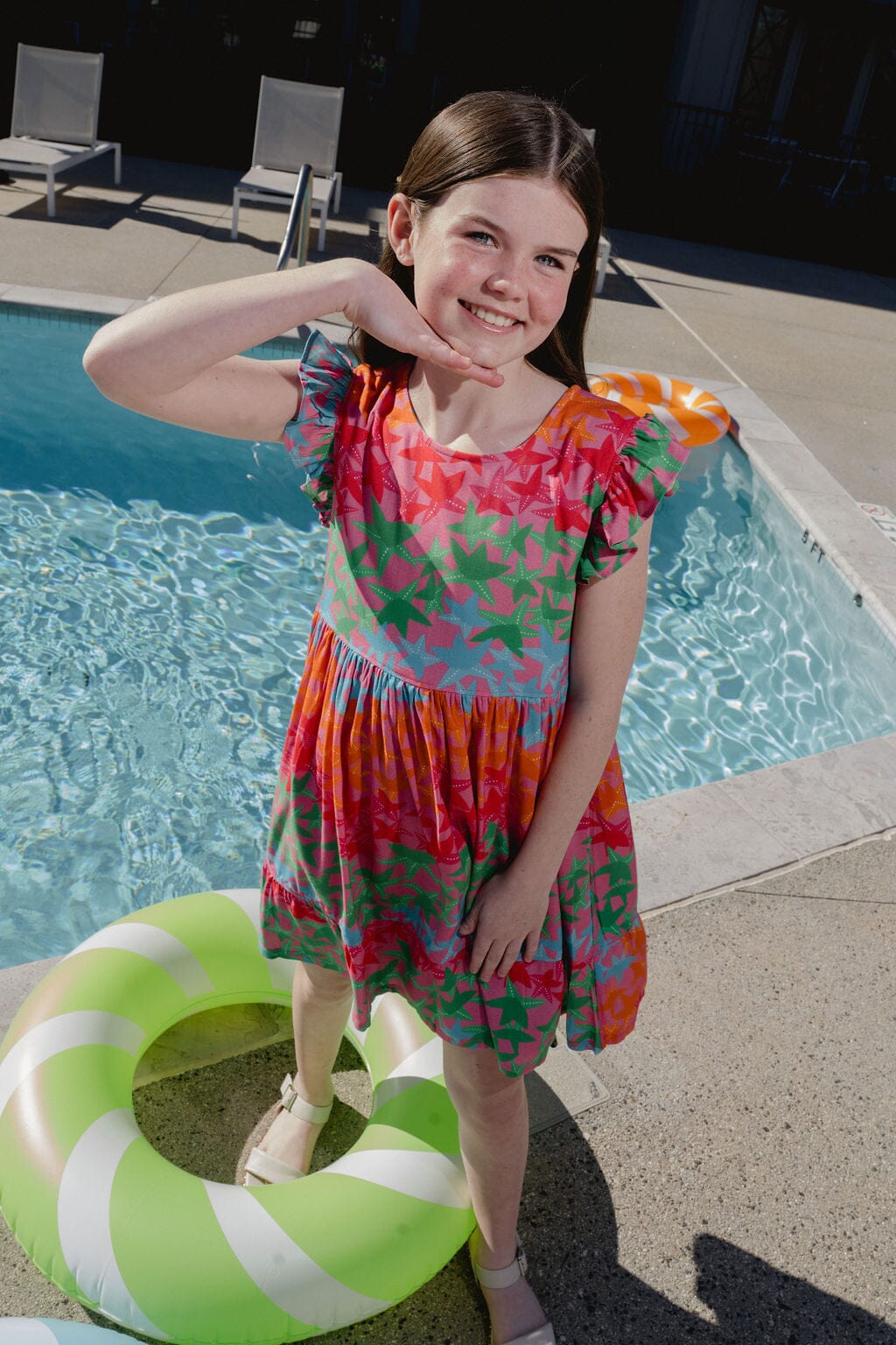 Girls Logan Dress | Starfish