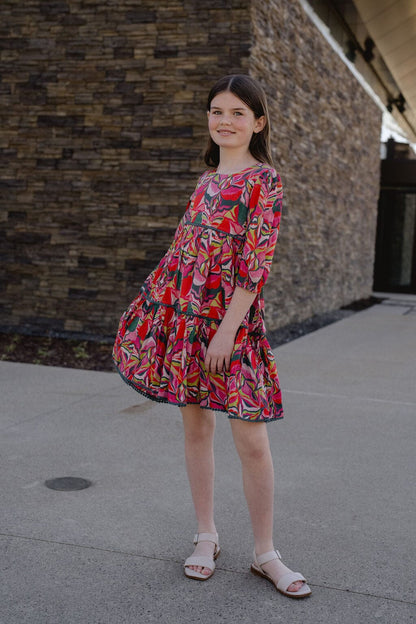 Girls Quinn Tiered Dress