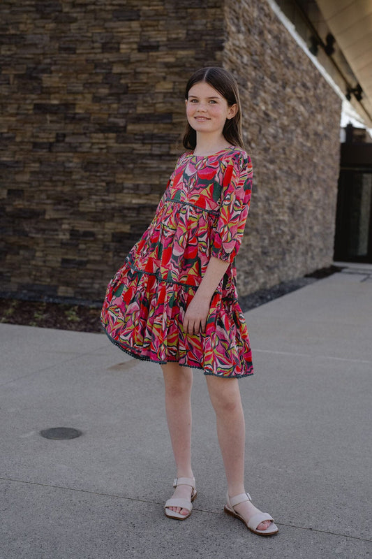 Girls Quinn Tiered Dress