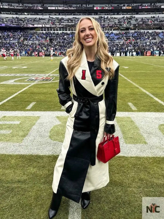Brittany Mahomes AFC Championship Coat